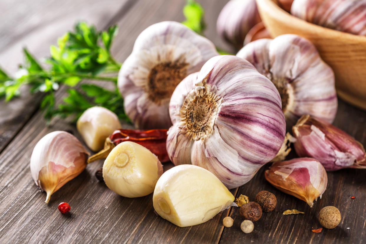 Eating garlic can help improve the 