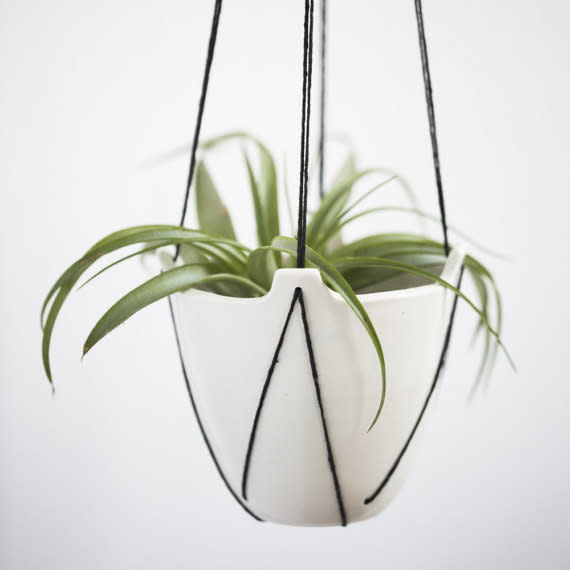 Get 15% off when you spend $50.<a href="https://www.etsy.com/listing/497263660/hanging-porcelain-planters-stitched?ref=deals_center" target="_blank"> Shop it here</a>.&nbsp;