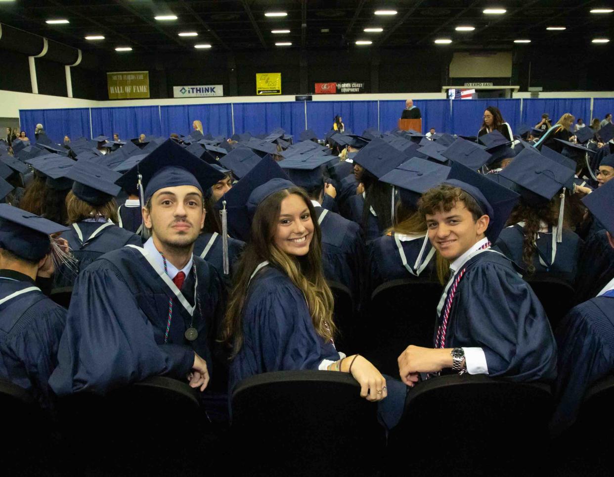 The Spanish River Community High School 2023 Graduation Ceremony at the South Florida Fairgrounds Expo Center May 17, 2023. 
