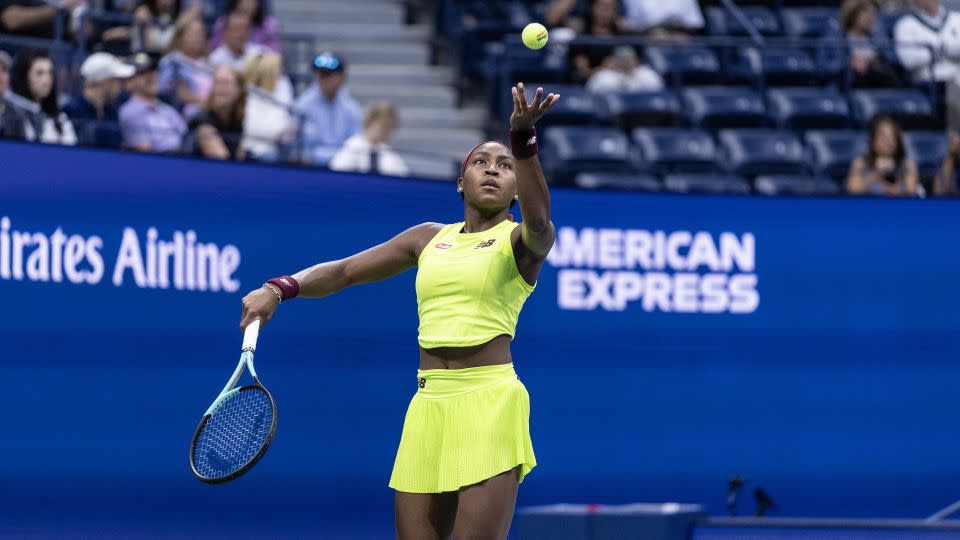 Coco Gauff reached the fourth round of the US Open. - Lev Radin/Anadolu Agency/Getty Images