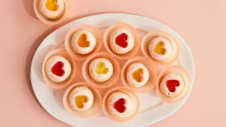 Sweetheart Thumbprint Cookies