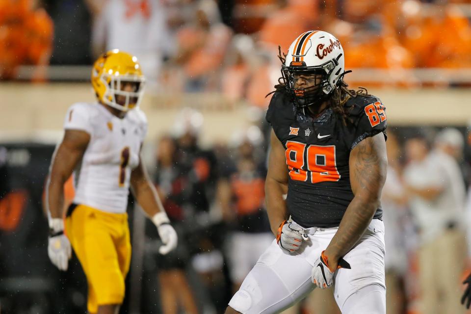 OSU defensive end Tyler Lacy will look to take advantage of Texas Tech's shaky offensive line.