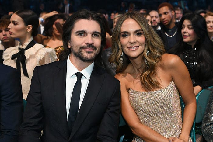 Juanes y su mujer Karen Martínez