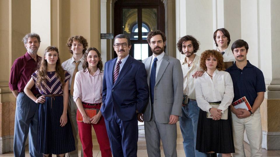 The cast of "Argentina,1985"