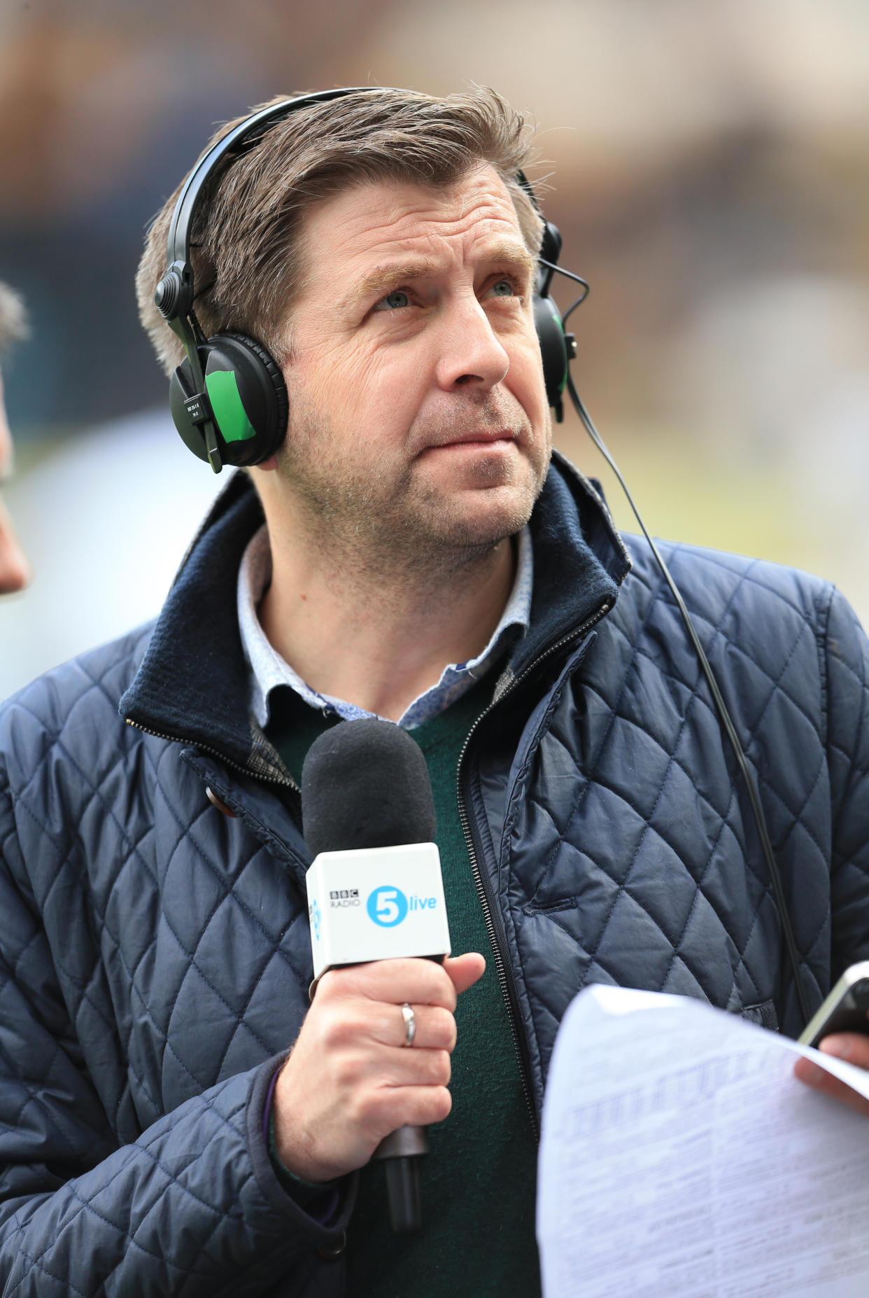 Radio 5 Live presenter Mark Chapman   (Photo by Mike Egerton/PA Images via Getty Images)