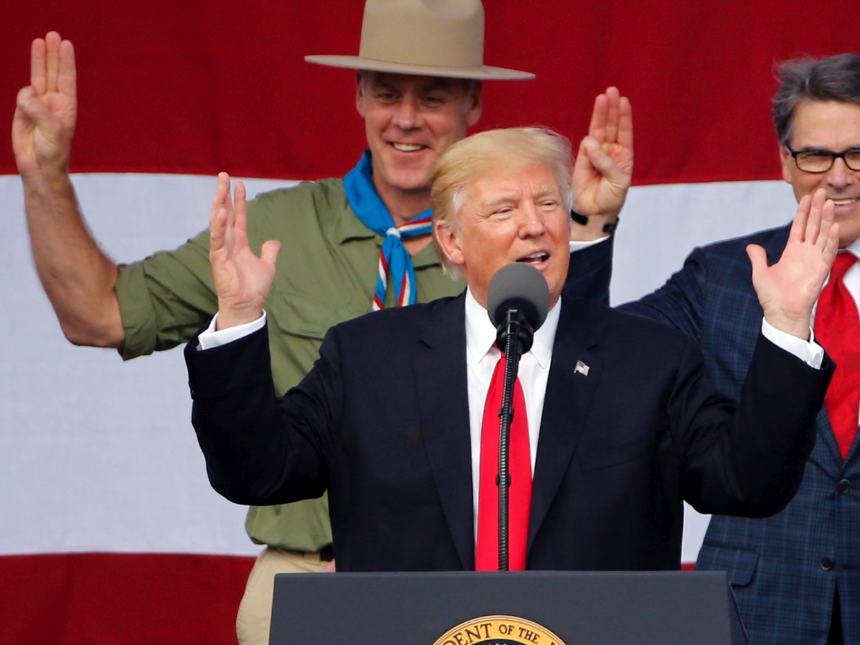 trump boy scout