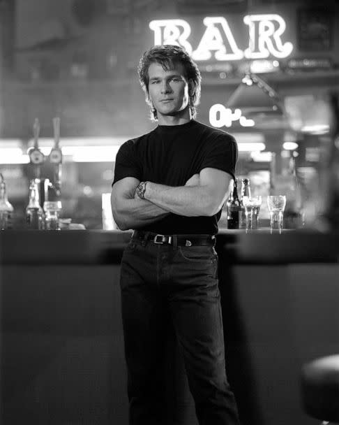 PHOTO: Actor Patrick Swayze poses for a 'Road House' portrait circa. 1989 in Los Angeles.  (Aaron Rapoport/Corbis/Getty Images, FILE)
