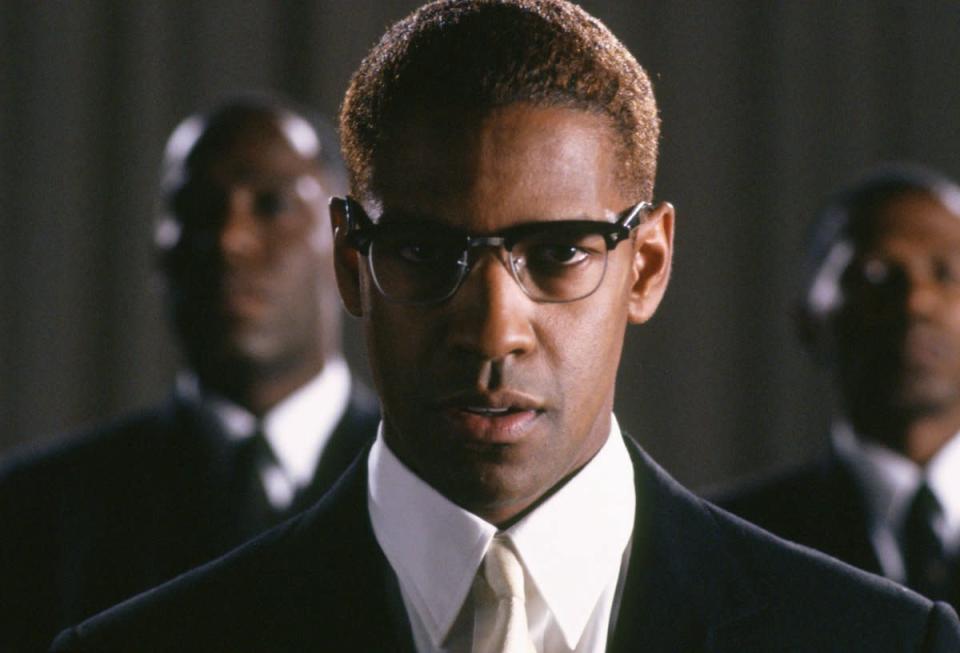Malcolm X (1992).- La obra de Spike Lee que narraba la historia de uno de los líderes más influyentes de la comunidad afroamericana se llevó 2 Premios Oscar.