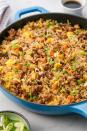 <p>Kiss greasy takeout fried rice goodbye.</p><p>Get the <a href="https://www.delish.com/uk/cooking/recipes/a29185448/how-to-make-pork-fried-rice/" rel="nofollow noopener" target="_blank" data-ylk="slk:Pork Fried Rice;elm:context_link;itc:0" class="link ">Pork Fried Rice</a> recipe.</p>