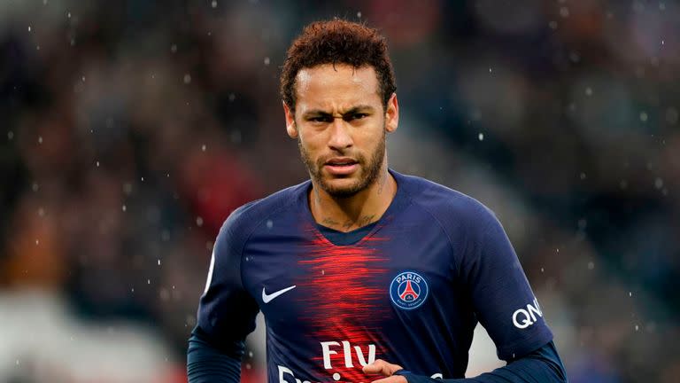 Neymar currently plays for Paris Saint Germain