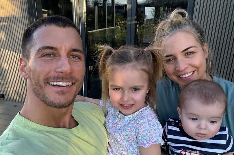 The couple have slotted into their new lives as parents of two -Credit:Gorka Marquez Instagram