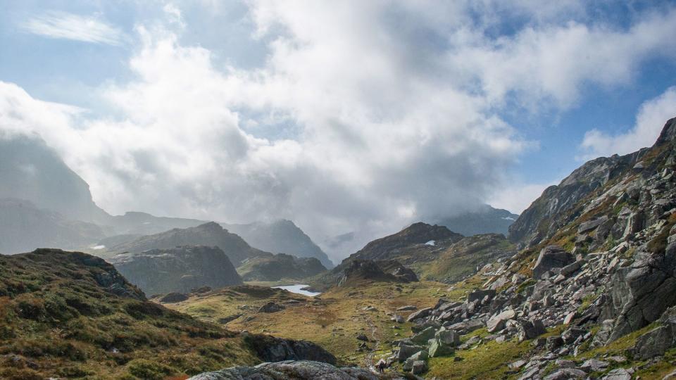 Øystesefjella National Park in Norway