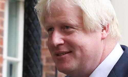 Cabinet Meeting at Downing Street, London, UK - 21 Sep 2017<br>Mandatory Credit: Photo by Dinendra Haria/REX/Shutterstock (9069349u) Boris Johnson - Secretary of State for Foreign and Commonwealth Affairs and Philip Hammond - Chancellor of the Exchequer. Cabinet Meeting at Downing Street, London, UK - 21 Sep 2017