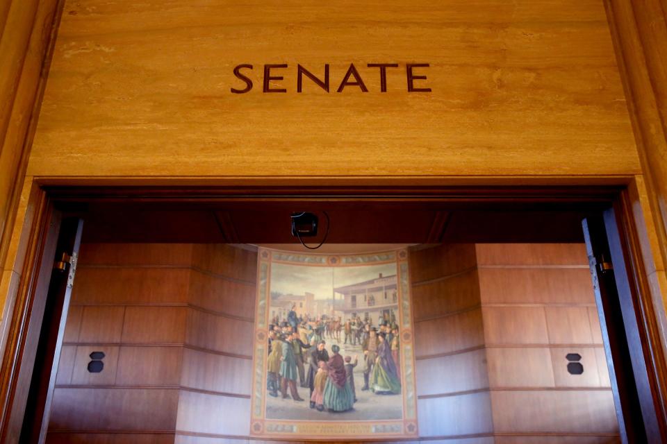 Oregon Senate Republicans refused to appear at the state Capitol, prompting Gov. Kate Brown to ask the state police to retrieve some of the absent senators.