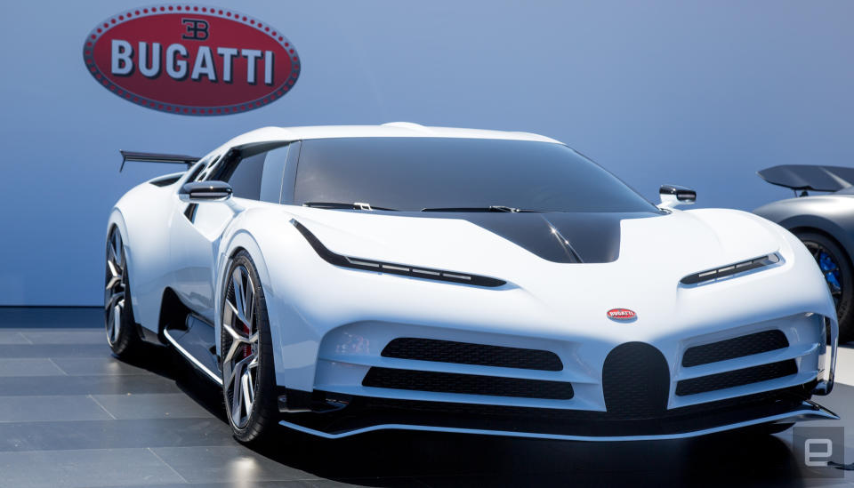 Bugatti Centodieci unveil