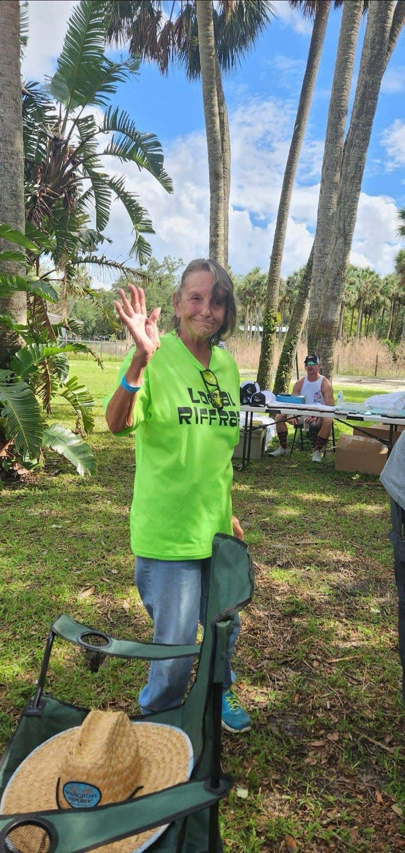 Marylou Sharp attending an event