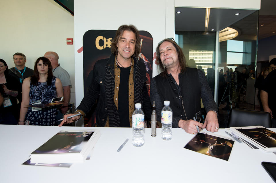 Warren DeMartini (ex-Ratt), Jake E Lee (ex Ozzy, Red Dragon Cartel)