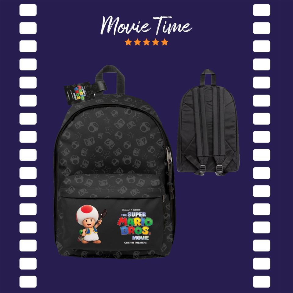 Yahoo APP會員限定禮遇1：送你《超級瑪利歐兄弟大電影》電影限定紀念品 - 背包