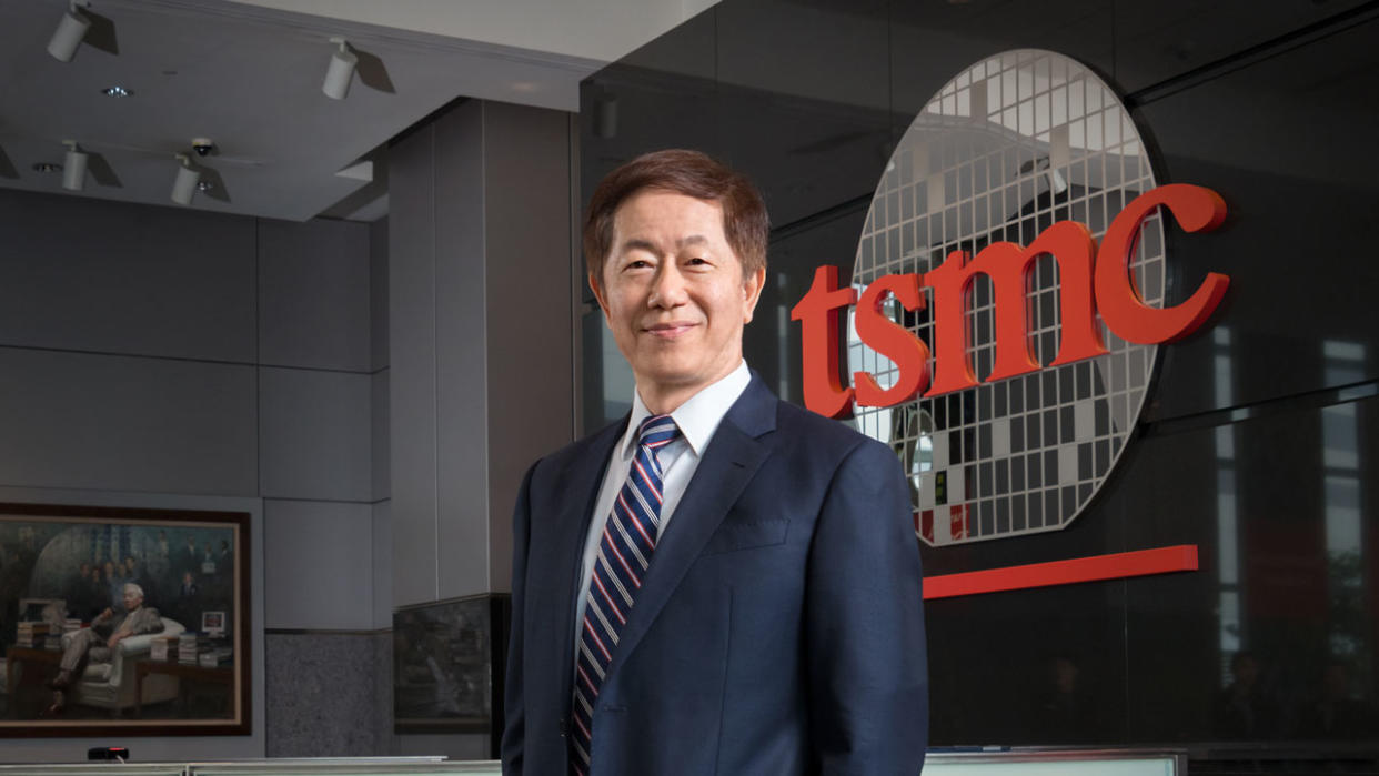  TSMC Chairman Mark Liu. 