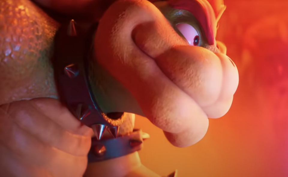 Bowser looking sinister