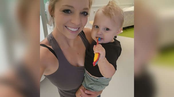 PHOTO: Hannah Rief holds her 14-month-old daughter Letty. (Hannah Rief)