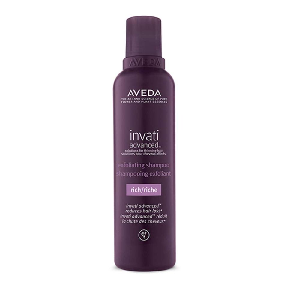 <p><a href="https://go.redirectingat.com?id=74968X1596630&url=https%3A%2F%2Fwww.aveda.com%2Fproduct%2F5311%2F81199%2Fhair-care%2Fshampoo%2Finvati-advanced-exfoliating-shampoo-rich%23%2Fshade%2F6.7_fl_oz%252F200_ml&sref=https%3A%2F%2Fwww.townandcountrymag.com%2Fstyle%2Fbeauty-products%2Fg40910350%2Fbest-hair-growth-shampoos%2F" rel="nofollow noopener" target="_blank" data-ylk="slk:Shop Now;elm:context_link;itc:0;sec:content-canvas" class="link ">Shop Now</a></p><p>Invati Advanced™ Exfoliating Shampoo Rich</p><p>aveda.com</p><p>$14.00</p>