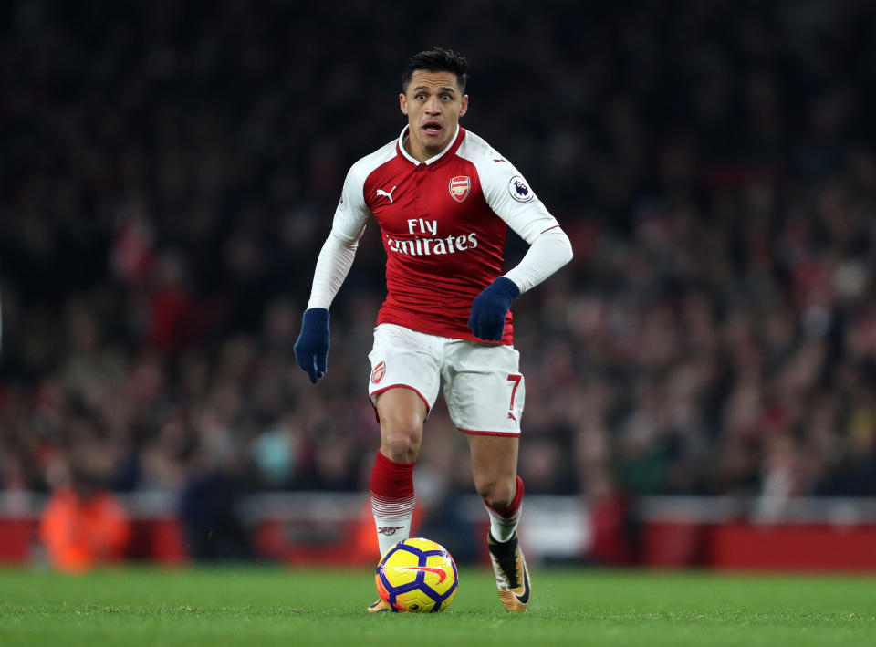 Alexis Sanchez spent three-and-a-half years at Arsenal. He will now join Manchester United. (Getty)