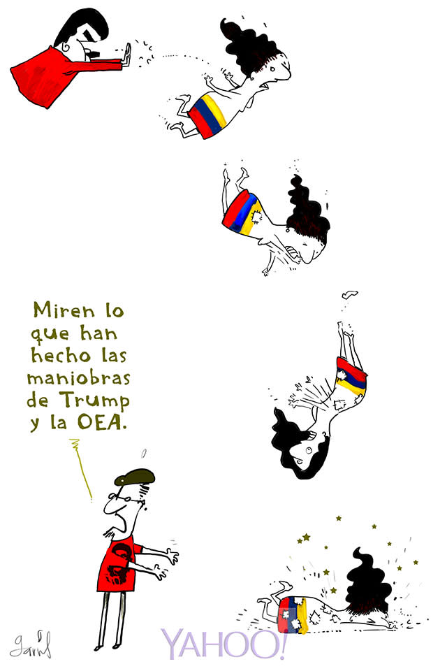 <p>Maduro tiene quien lo defienda. </p>