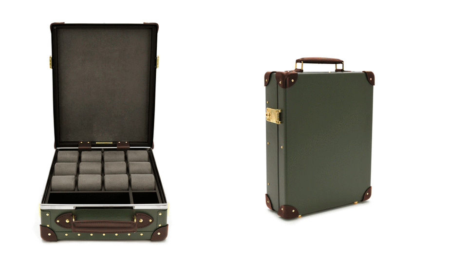 Globetrotter 12-Slot Watch Case