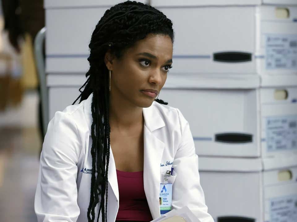 Freema Agyeman played Dr. Helen Sharpe on "New Amsterdam"