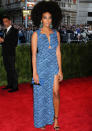 Met Ball 2013: Solange Knowles wowed in blue Kenzo.