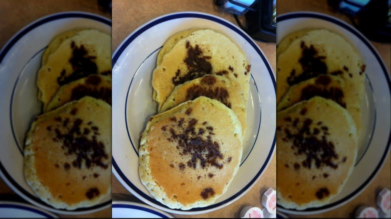 Bob Evans cinnamon chip pancakes