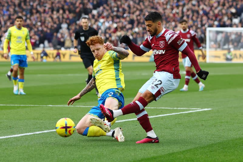 Premier League - West Ham United v Nottingham Forest