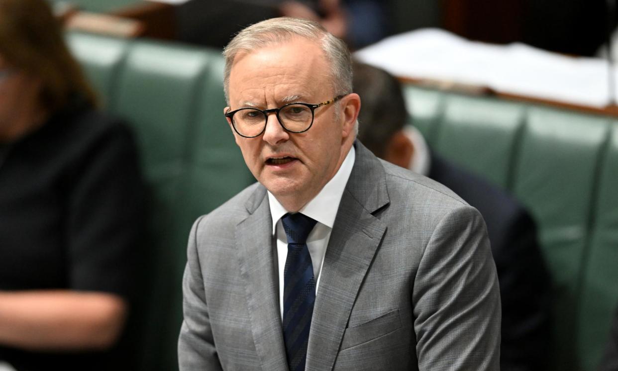 <span>Anthony Albanese has said the government had ‘no intention’ of changing negative gearing, with the Guardian Essential poll finding there was no majority support for broader tax reform.</span><span>Photograph: Lukas Coch/AAP</span>