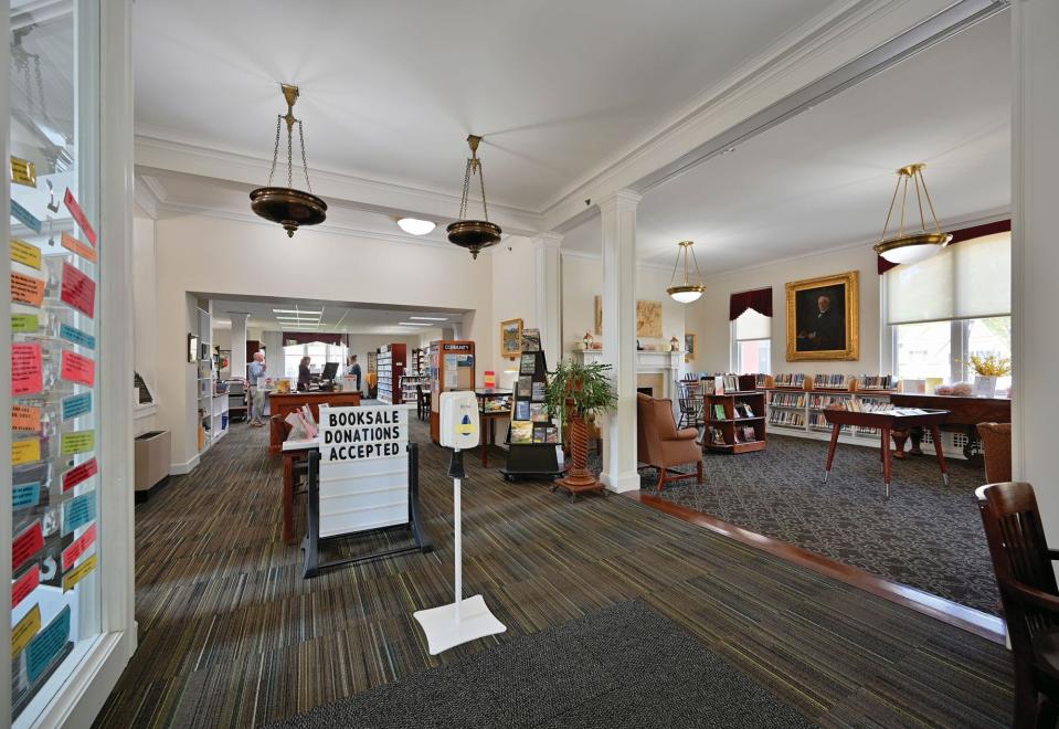 Worcester architect Lucius Briggs designed the Beaman Memorial Public Library, listed on the National Register of Historic Places since 2016.