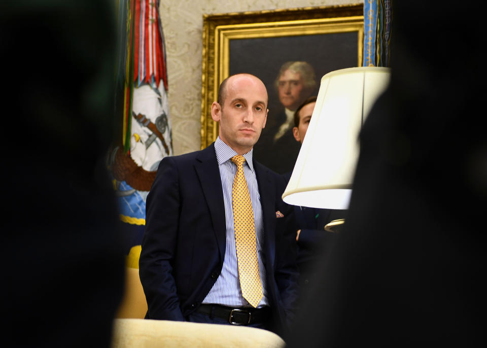 Image: Stephen Miller (Brendan Smialowski / AFP - Getty Images file)