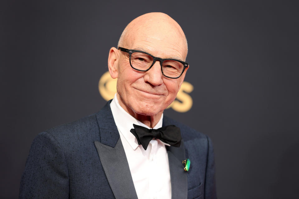 patrick stewart at the emmys