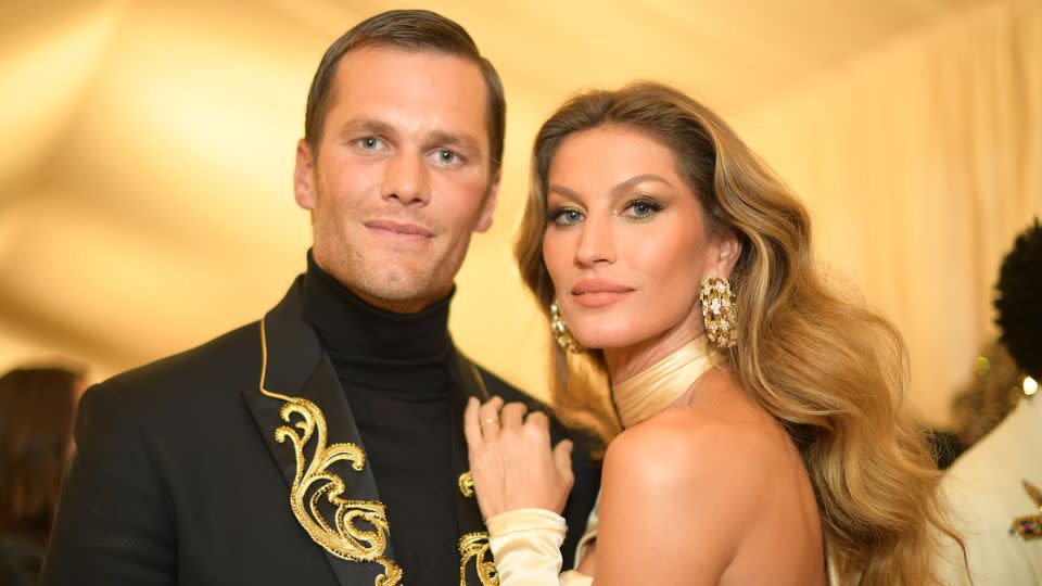 Brady and Giselle Bündchen, pictured here in May 2018, announced their split in October 2022. - Matt Winkelmeyer/Getty Images