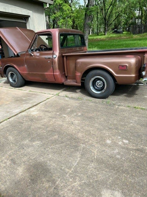 CAR OF THE DAY: Bob Lain of Redding bought his 1972 Chevy C10 pickup truck in March because he loves "the looks of the '67 through '72 C10," he said. He likes "cruising around in an old classic and getting waves from...people," Lain said. Look for his truck at Kool April Nites on Saturday April 27, 2024.