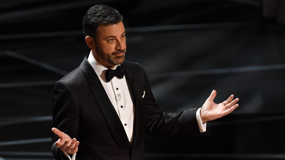 Mandatory Credit: Photo by Rob Latour/Shutterstock (9446184pj)Jimmy Kimmel90th Annual Academy Awards, Show, Los Angeles, USA - 04 Mar 2018.