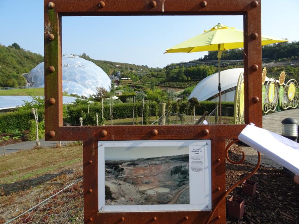 The Eden project, transformed from a clay pitPaul Murphy