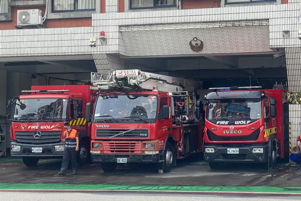 消防局配圖。陳品佑攝