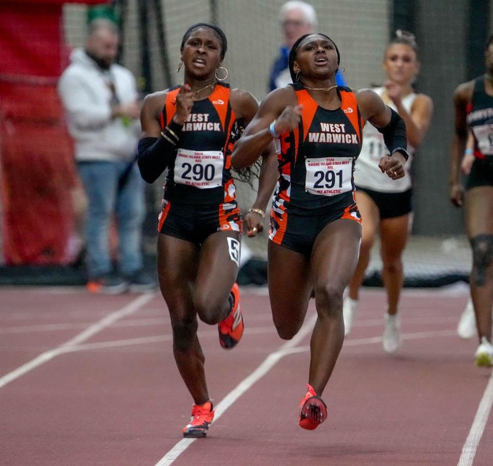 Lisa Raye, West Warwick girls track
Xenia Raye, West Warwick girls track