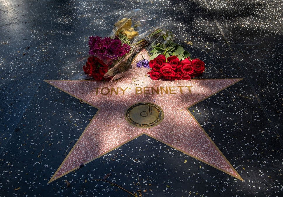 Tony Bennett Star on the Hollywood Walk of Fame 