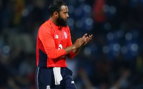 Adil Rashid celebrates a wicket  - Credit: Reuters