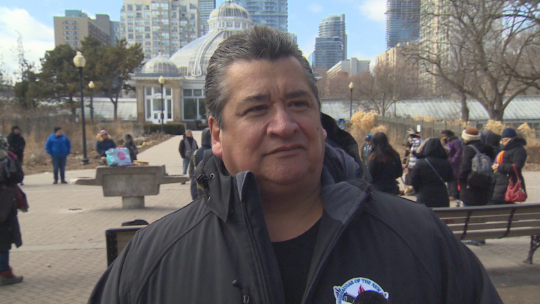 Toronto Sixties Scoop rally pushes back against government settlement