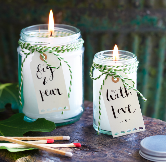 diy gifts how to make a scented candle