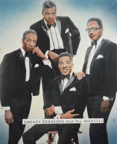 <p>courtesy The Apollo Foundation</p> Smokey Robinson and the Miracles