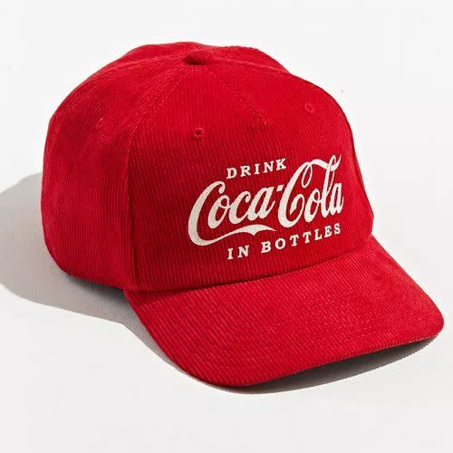 Coca-Cola Corduroy Baseball Hat