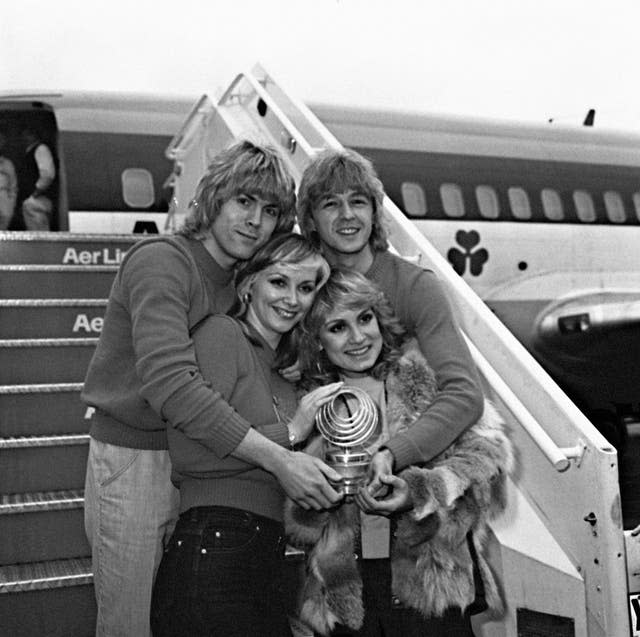 Eurovision Song Contest – Bucks Fizz – Heathrow Airport – London